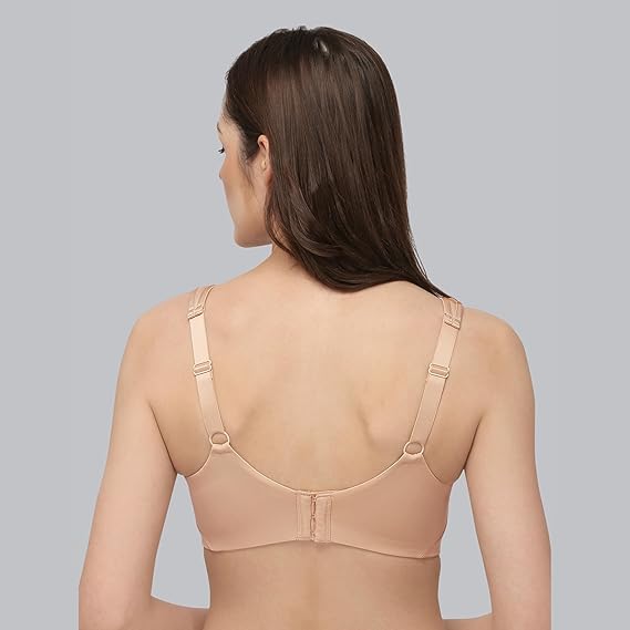 SOIE Women’s Full Coverage Minimiser Bra – Non-Padded, Non-Wired Comfort